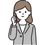 Business Person Making A Phone Call SVG Icon